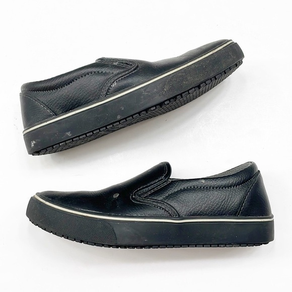 Tredsafe Unisex Ric Slip Resistant Shoes in Black - Picture 4 of 10